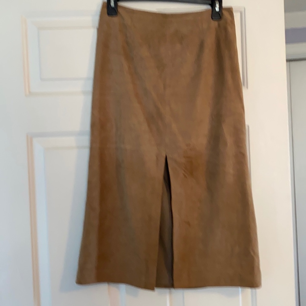 Suede skirt size 4